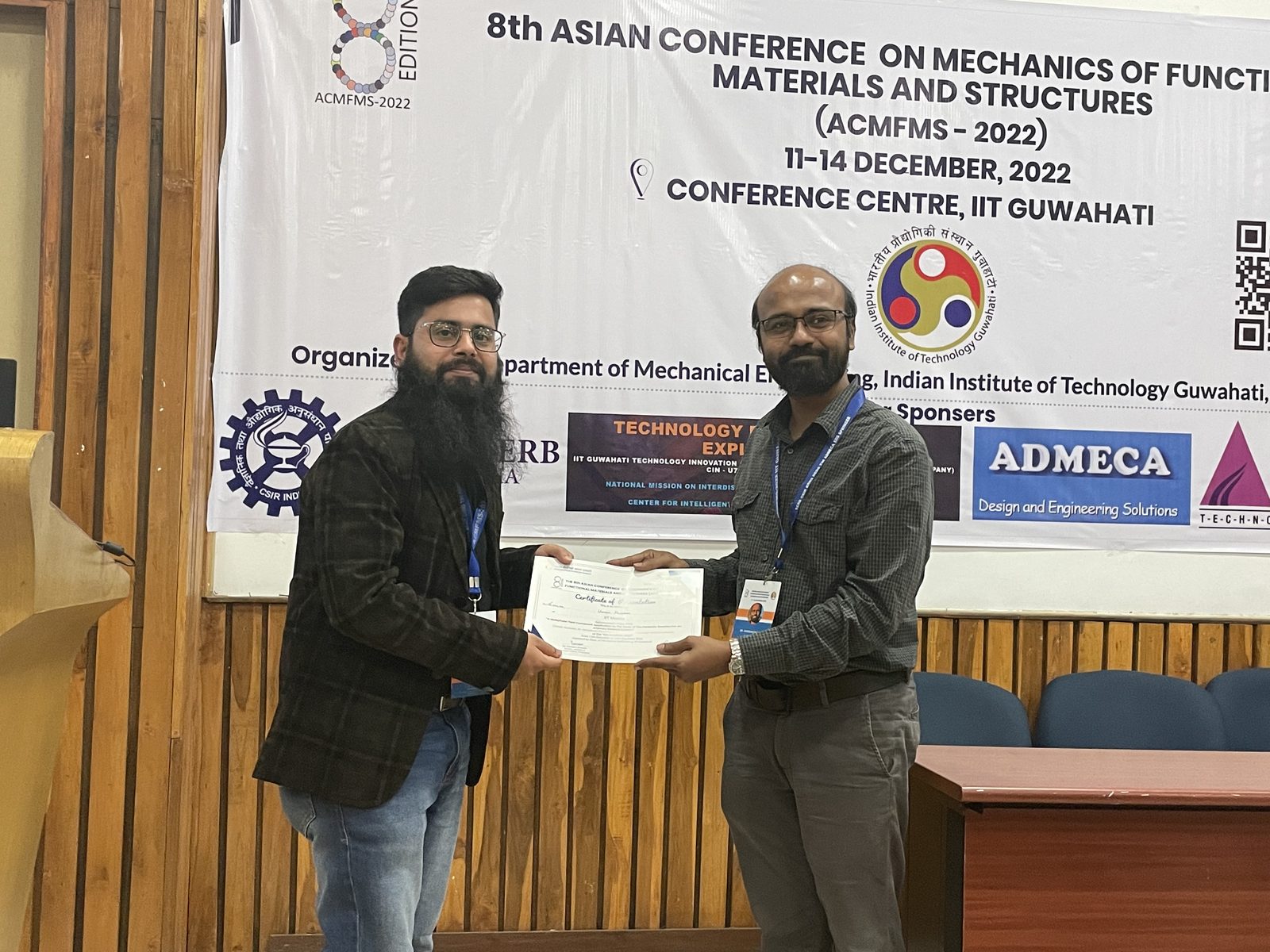 Presenting at ACMFMS 2022