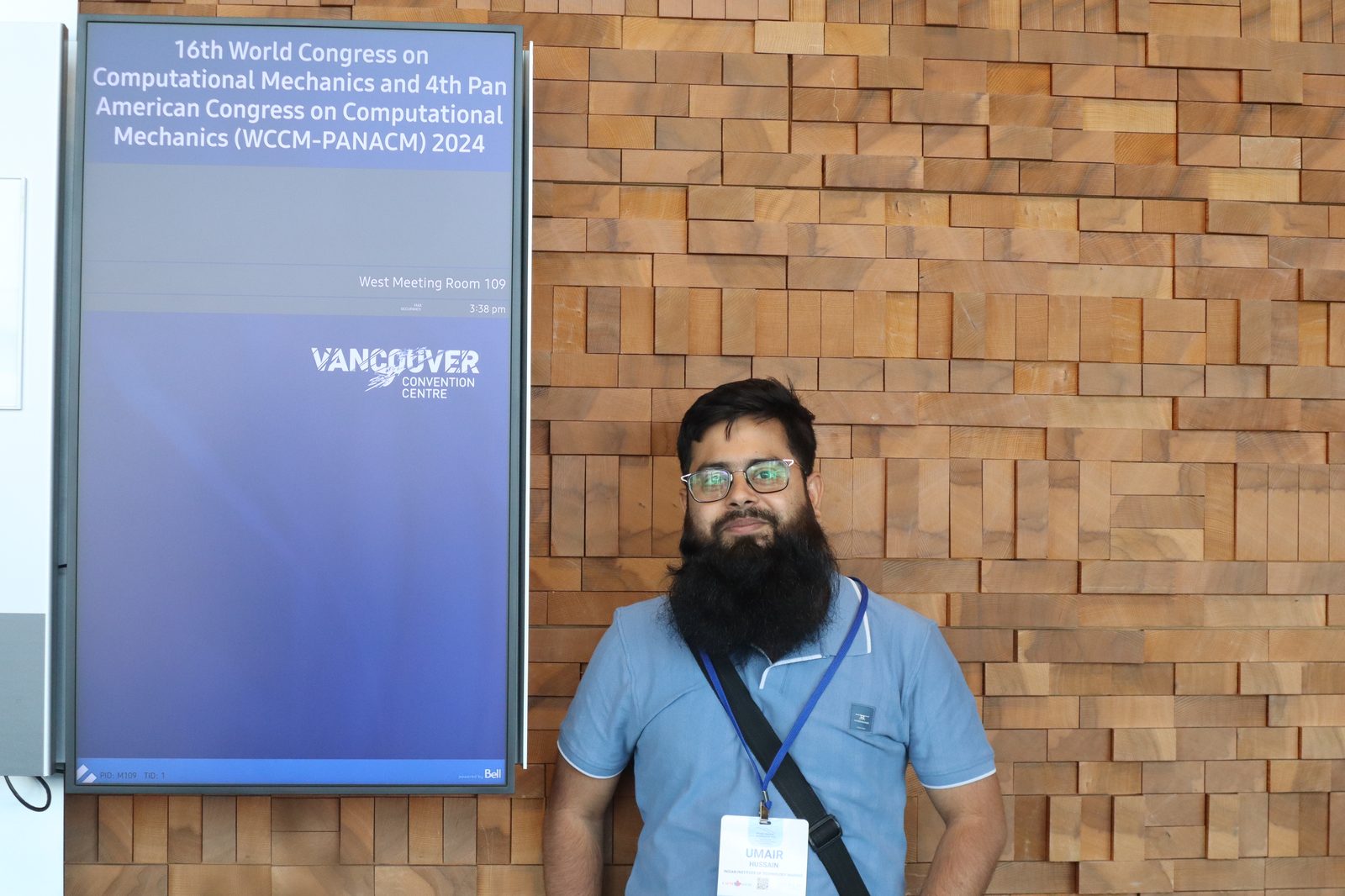 Between sessions at WCCM 2024