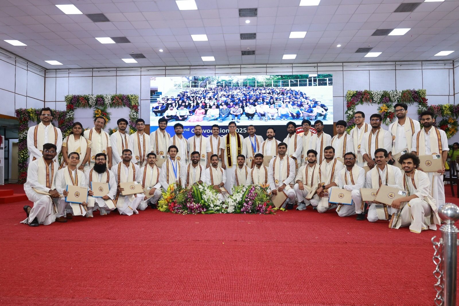 The end of a long road · Convocation day
